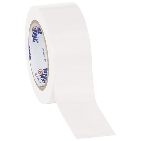 Tape Logic 2'' x 36 yds. White Tape Logic Solid Vinyl Safety Tape, 24PK BUY00019988